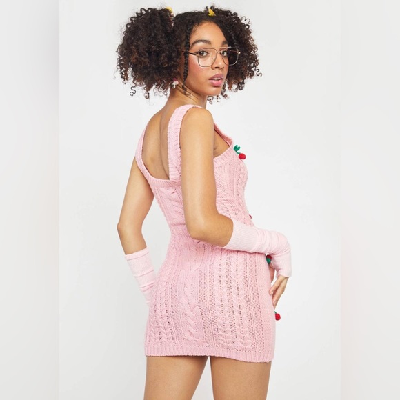 Dolls Kill At the Ripe Time Cherry Dress - Picture 16 of 16